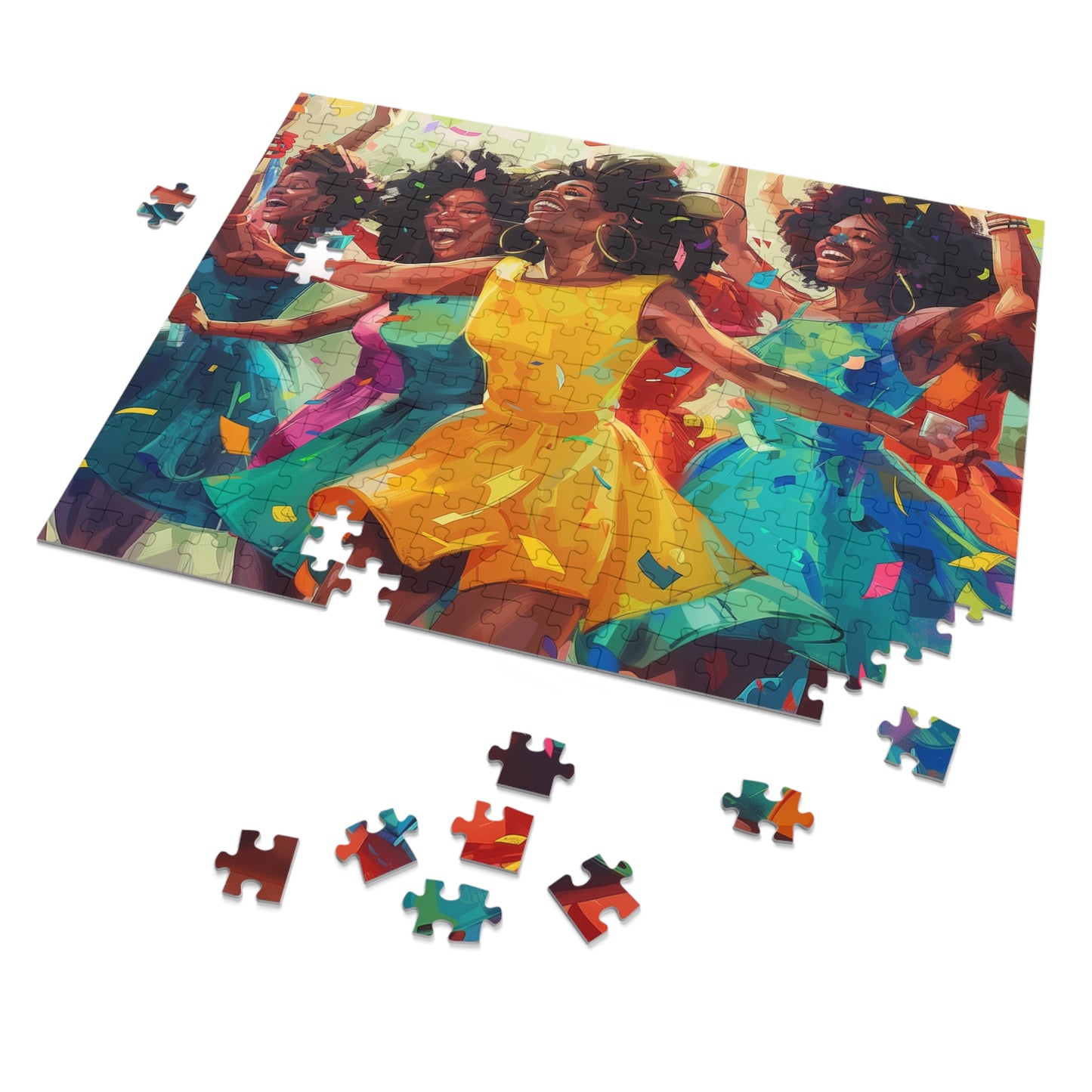 Vibrant Celebration Jigsaw Puzzle (252-Piece)