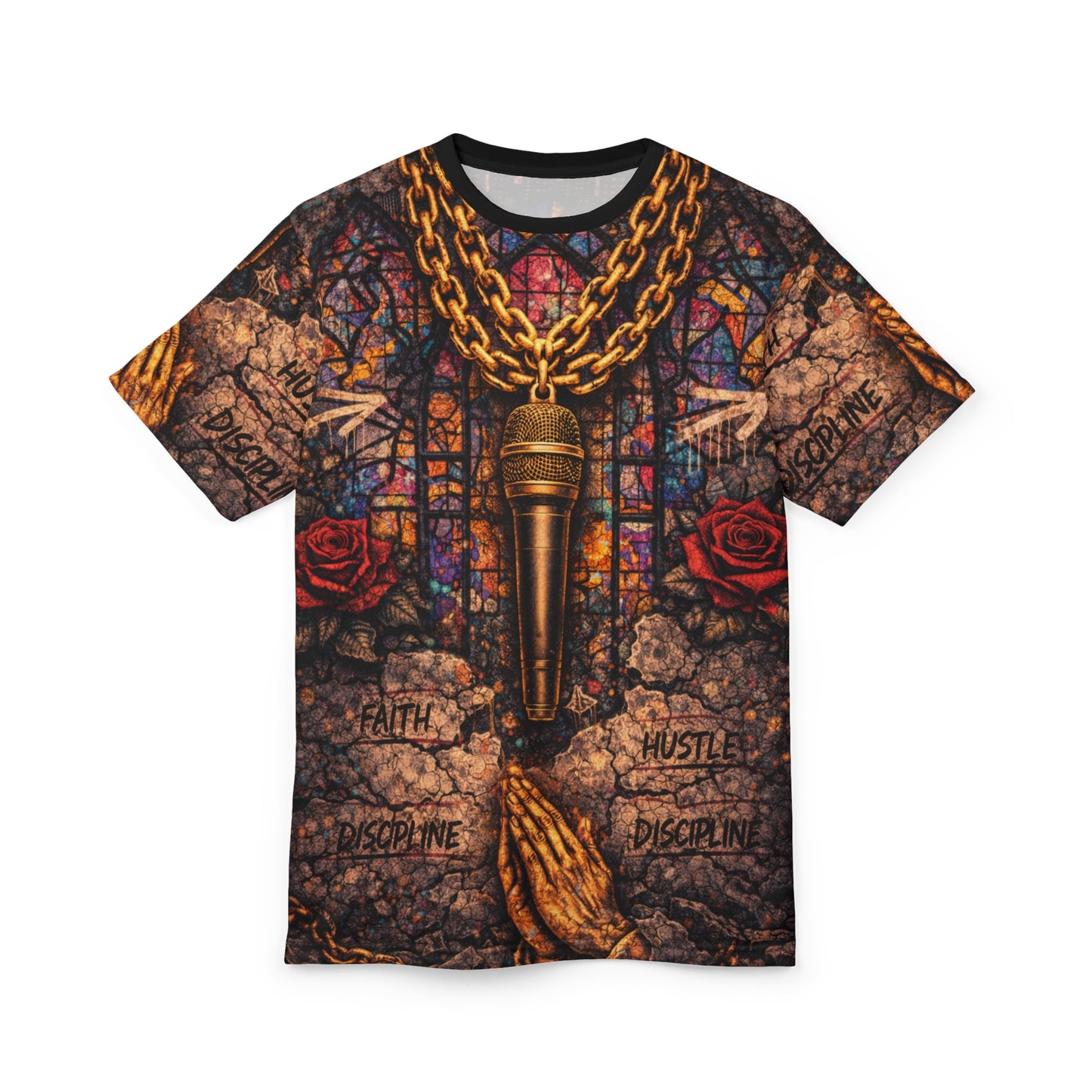 Faith & Hustle Streetwear Tee