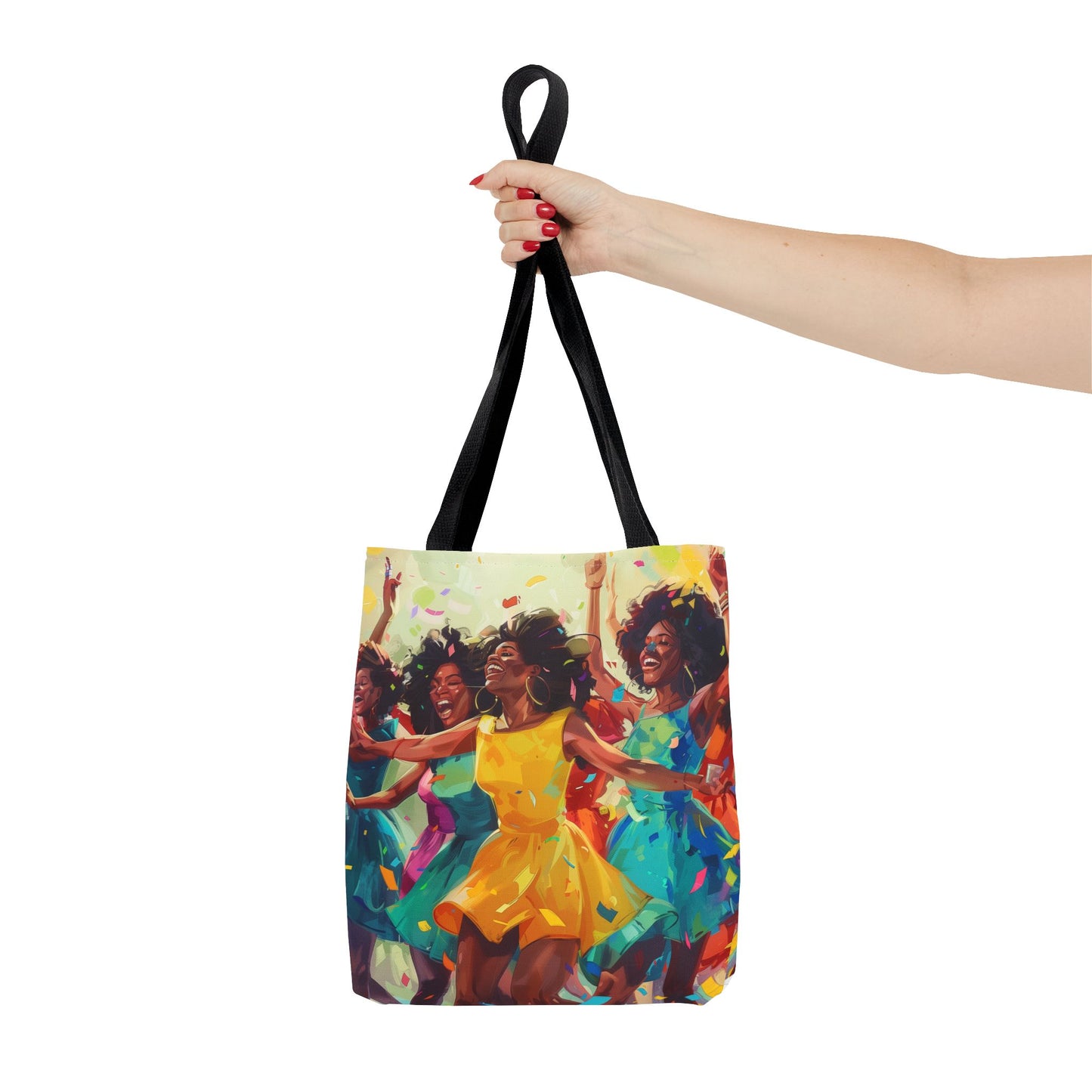 Vibrant Celebration Tote Bag (AOP)