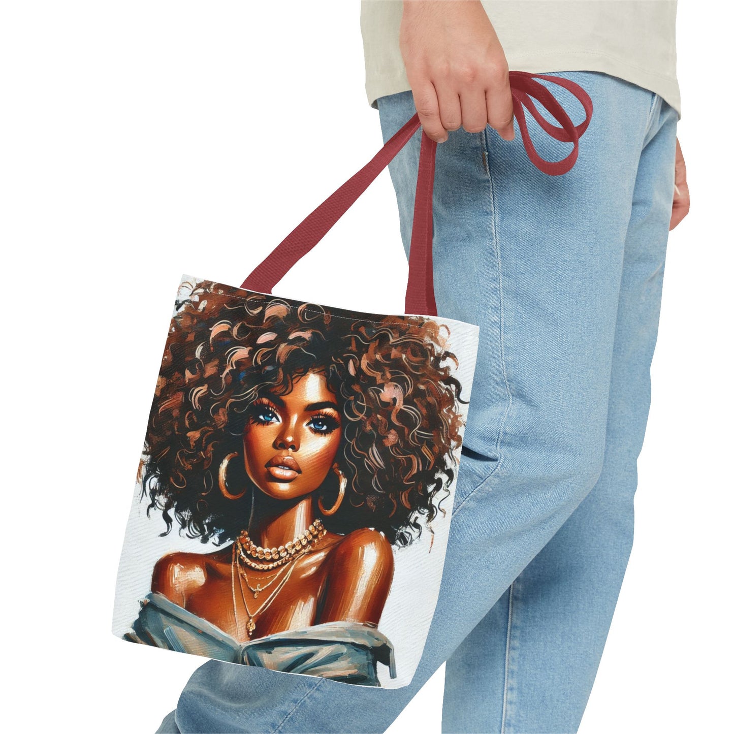 Fierce Elegance Tote Bag (AOP)