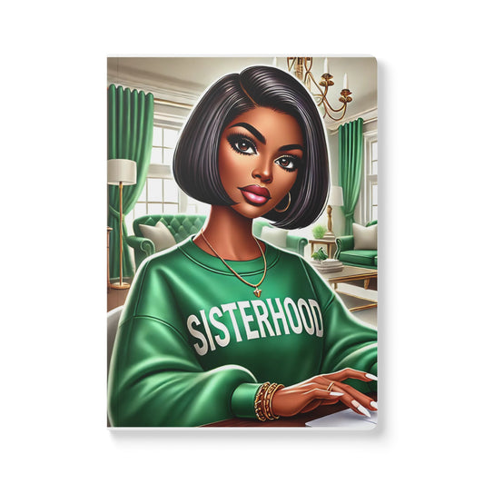 Celebrating Sisterhood: Strength, Style, and Empowerment Softcover Journal (with Inside Prints)