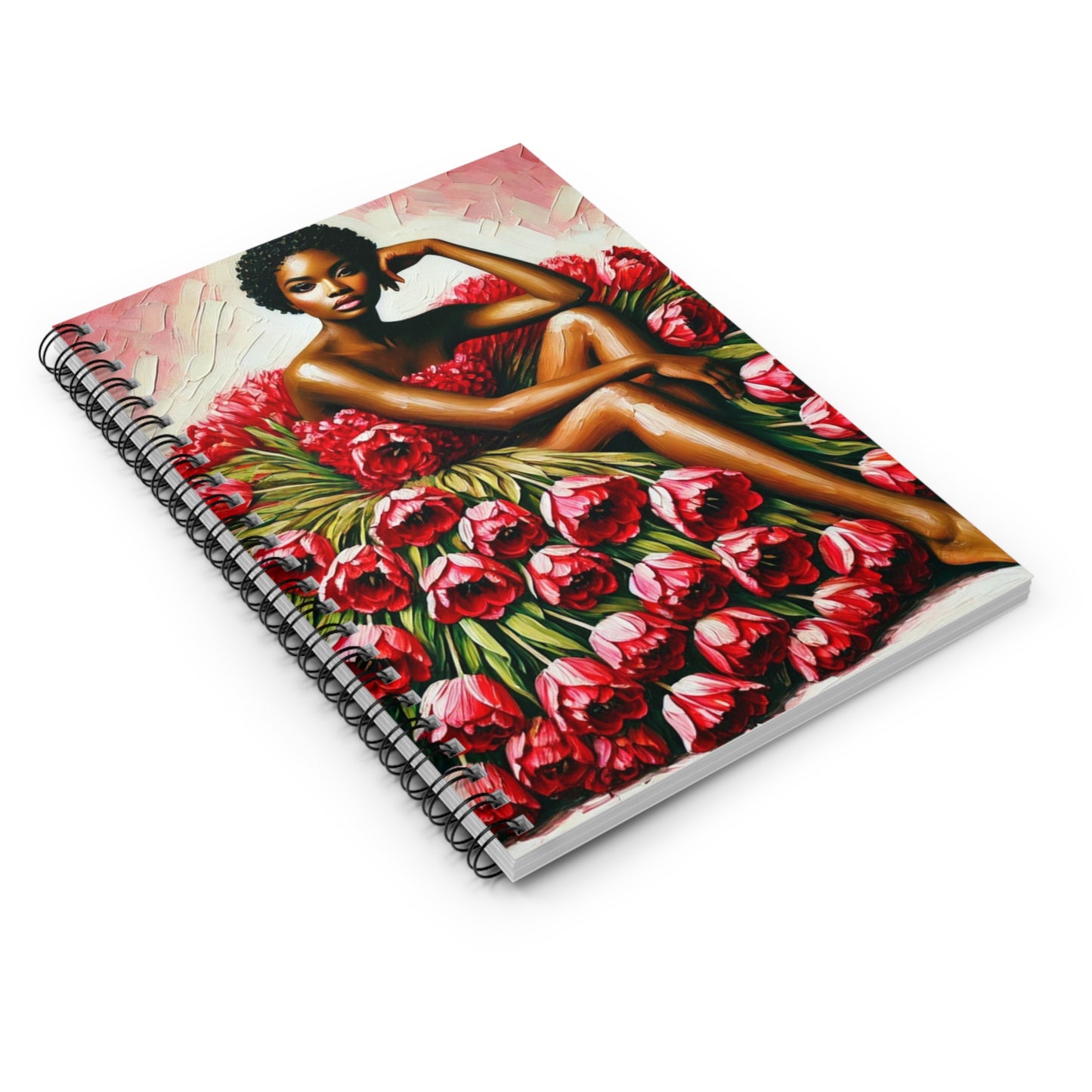 Blossoming Beauty Spiral Notebook - Ruled Line