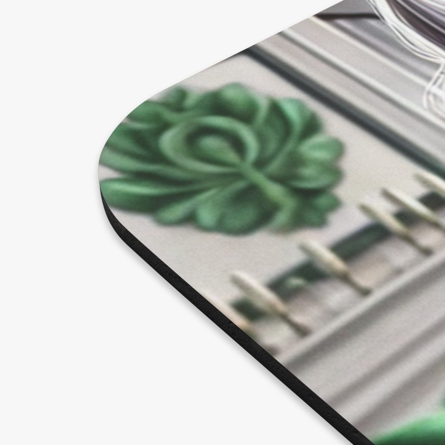 Turtle & Pearls Mousepad – Classy Desk Vibes for Sorors