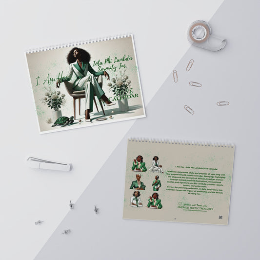 2026 “I Am Her”  – Iota Phi Lambda Legacy in Style Wall Calendar