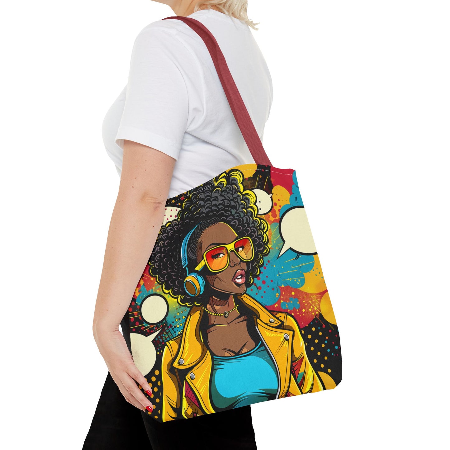 Bold, Colorful Tote Bag (AOP)