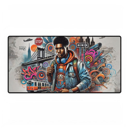 Urban Art Vibes: Bold Designs for the Modern Hustler Desk Mats