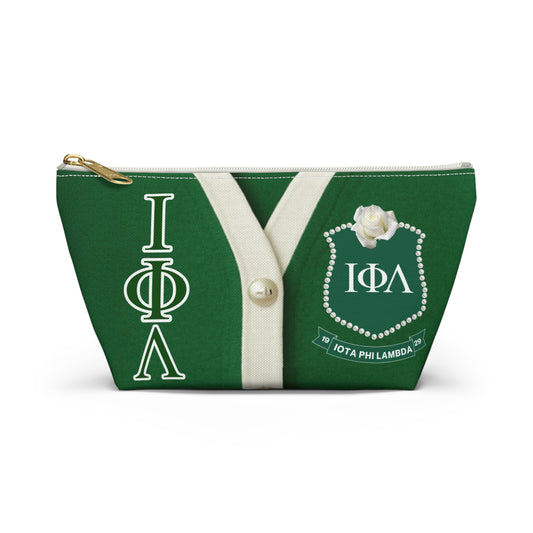 Iota Phi Lambda Sorority Accessory Pouch w T-bottom