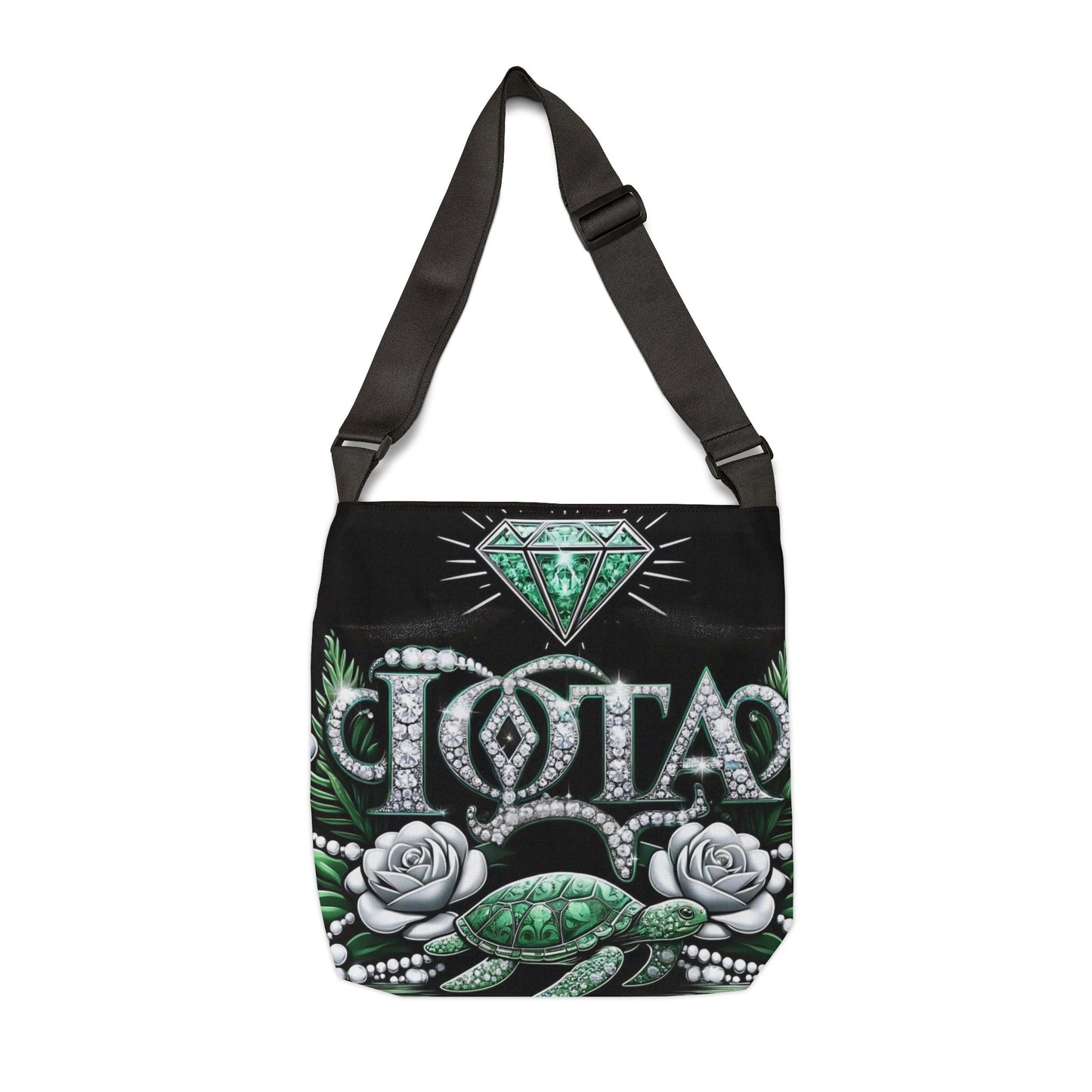 Sorority Style: Iota Pride with a Bold Design Adjustable Tote Bag (AOP)