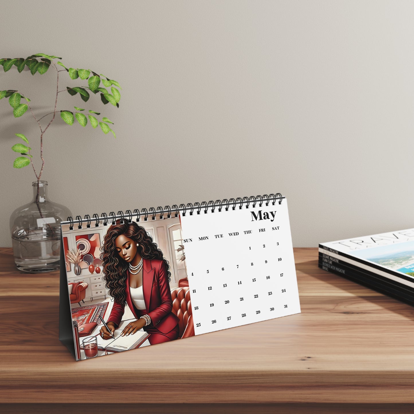 Refined Radiance Desktop Calendar