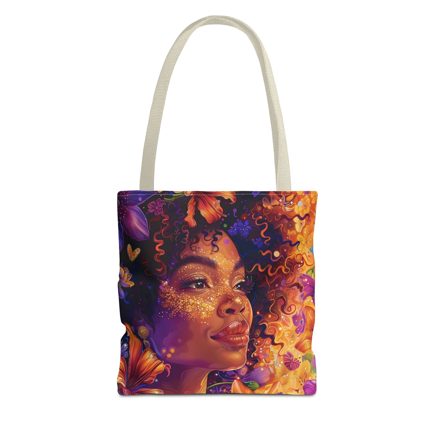 Radiant Bloom Tote Bag (AOP)