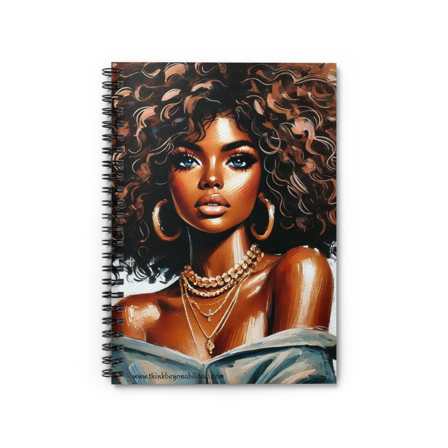 Fierce Elegance Spiral Notebook - Ruled Line