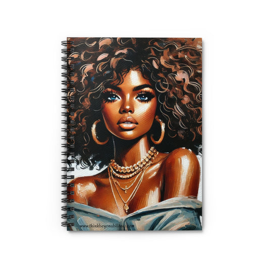 Fierce Elegance Spiral Notebook - Ruled Line