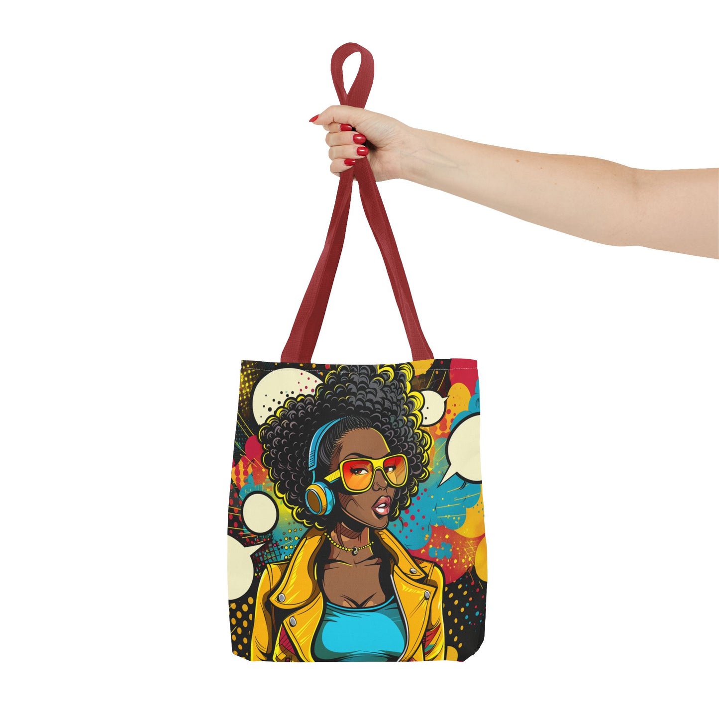 Bold, Colorful Tote Bag (AOP)