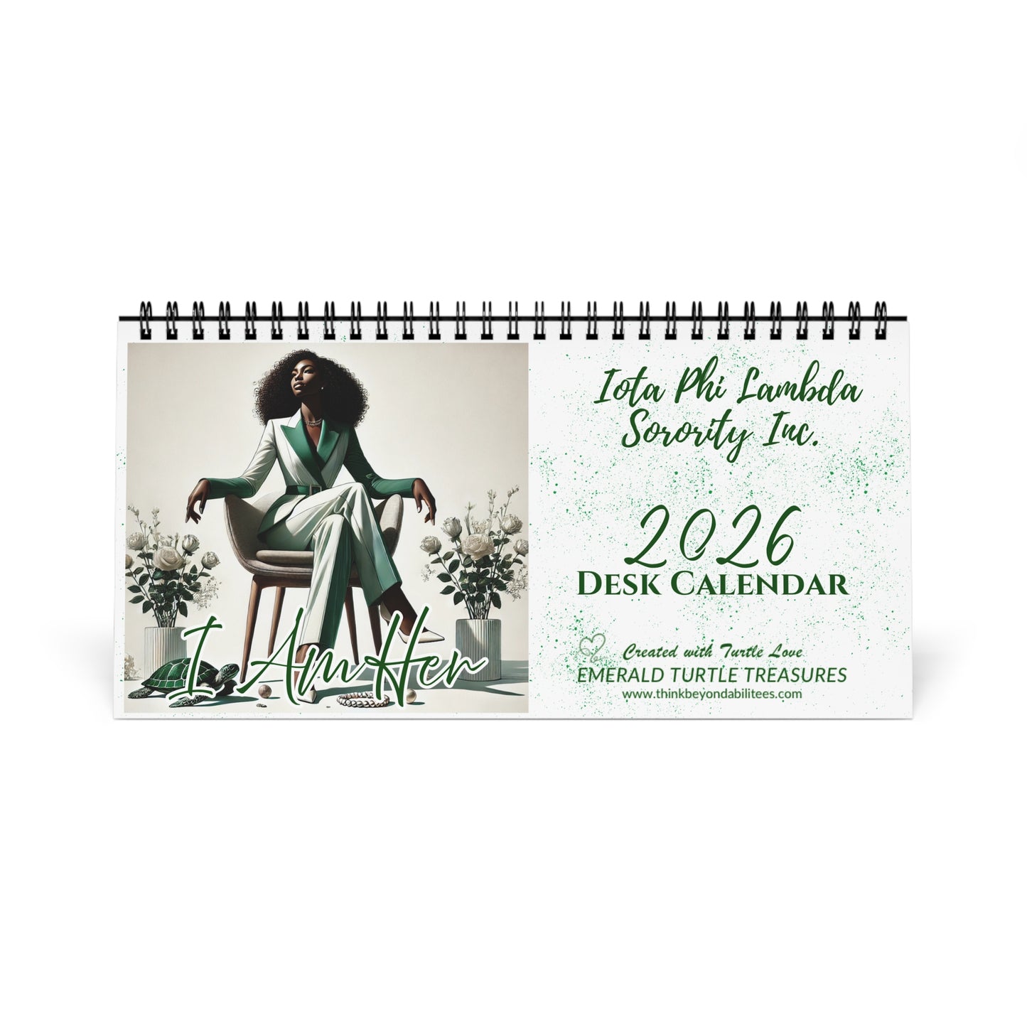 I Am Her 2026 Desktop Calendar