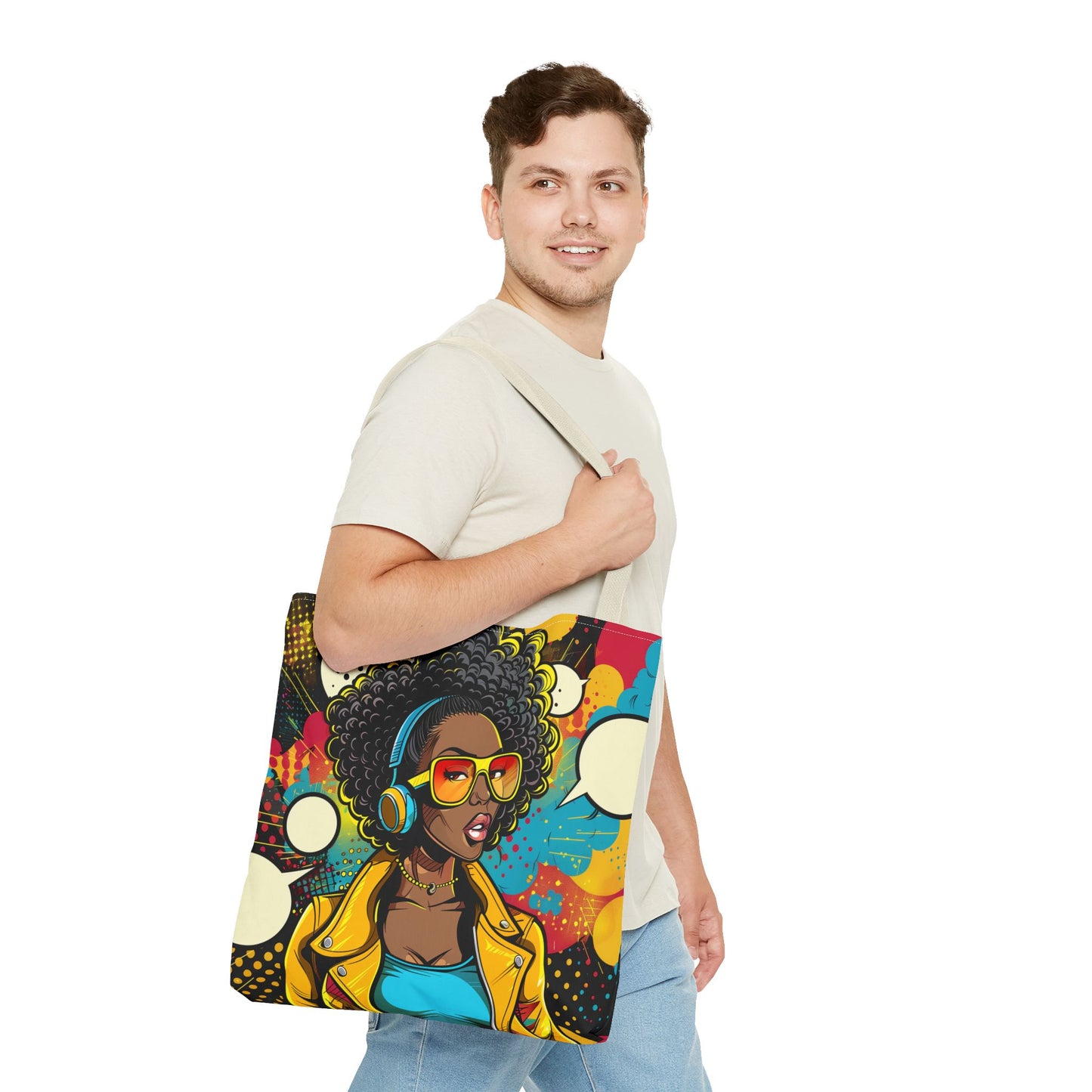 Bold, Colorful Tote Bag (AOP)