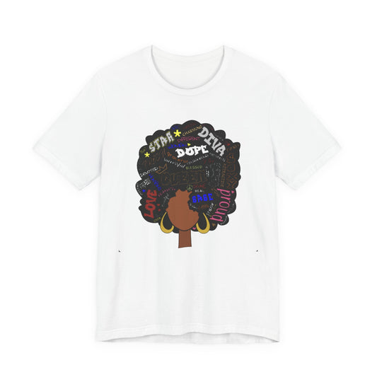 Women's Empowerment Word Art T-Shirt