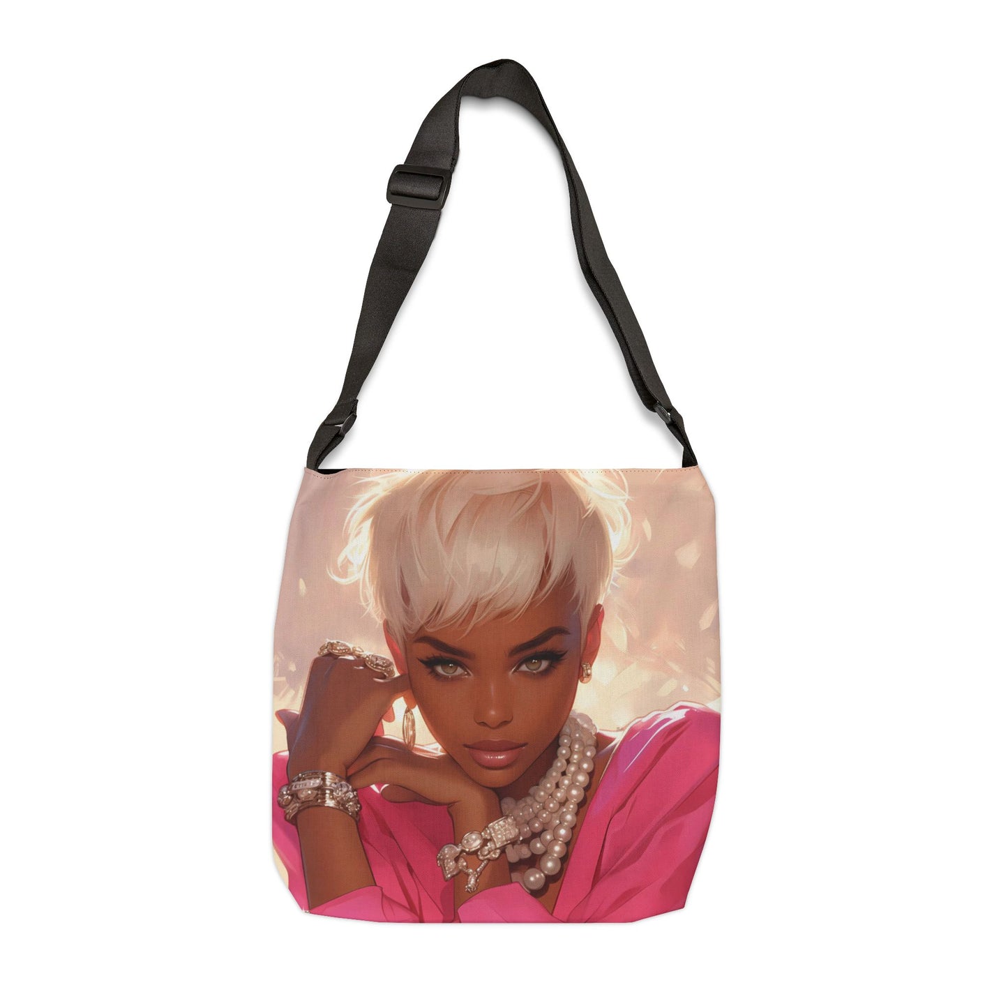 Embrace Your Elegance Adjustable Tote Bag (AOP)