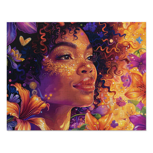 Radiant Bloom Jigsaw Puzzle (252-Piece)