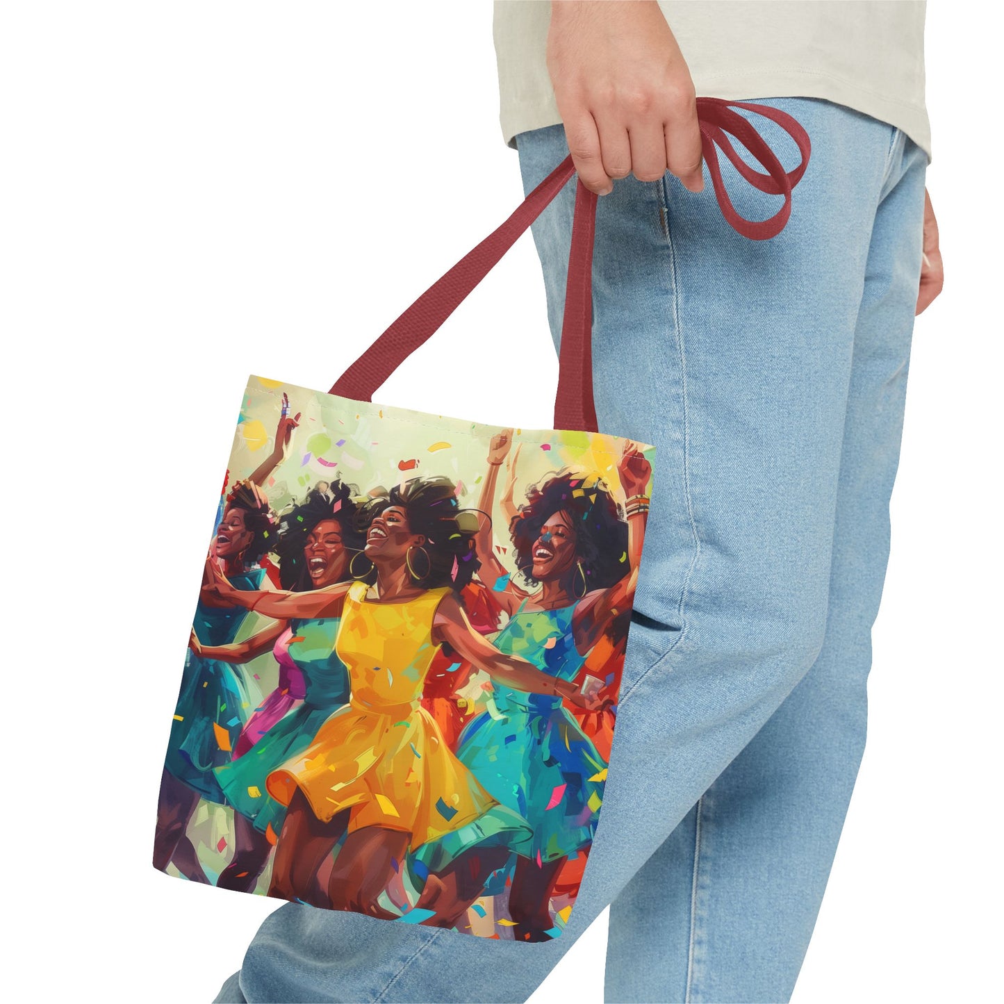 Vibrant Celebration Tote Bag (AOP)