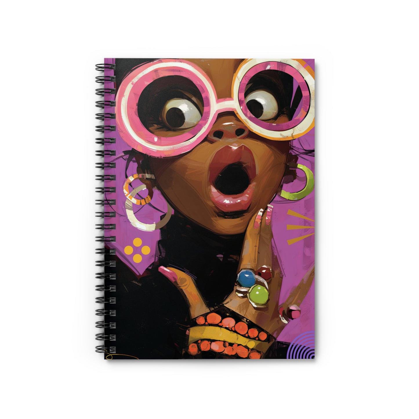 Bold & Brilliant Spiral Notebook - Ruled Line