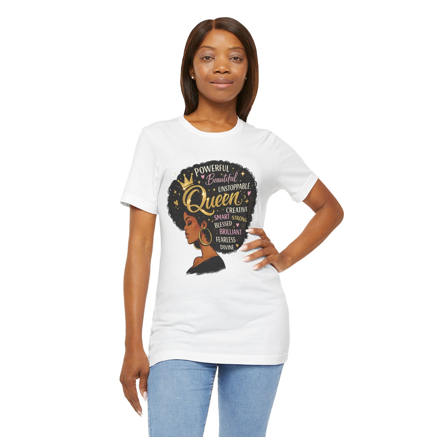 Queen Word Art T-Shirt
