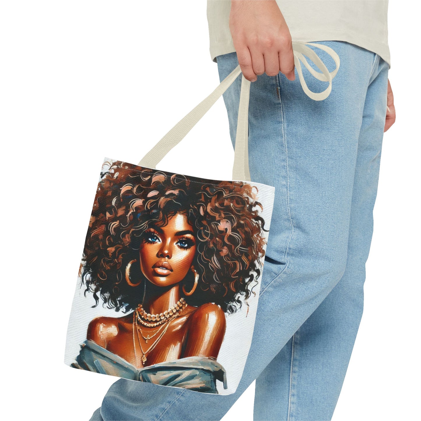 Fierce Elegance Tote Bag (AOP)