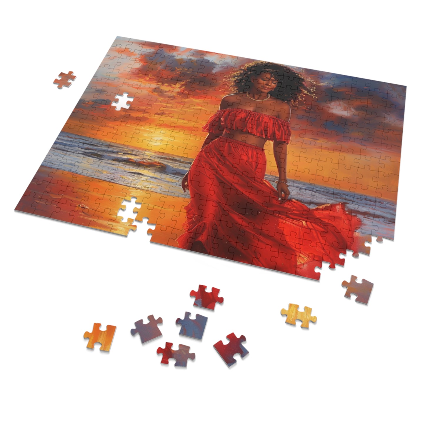 Sunset Serenity Jigsaw Puzzle (252-Piece)