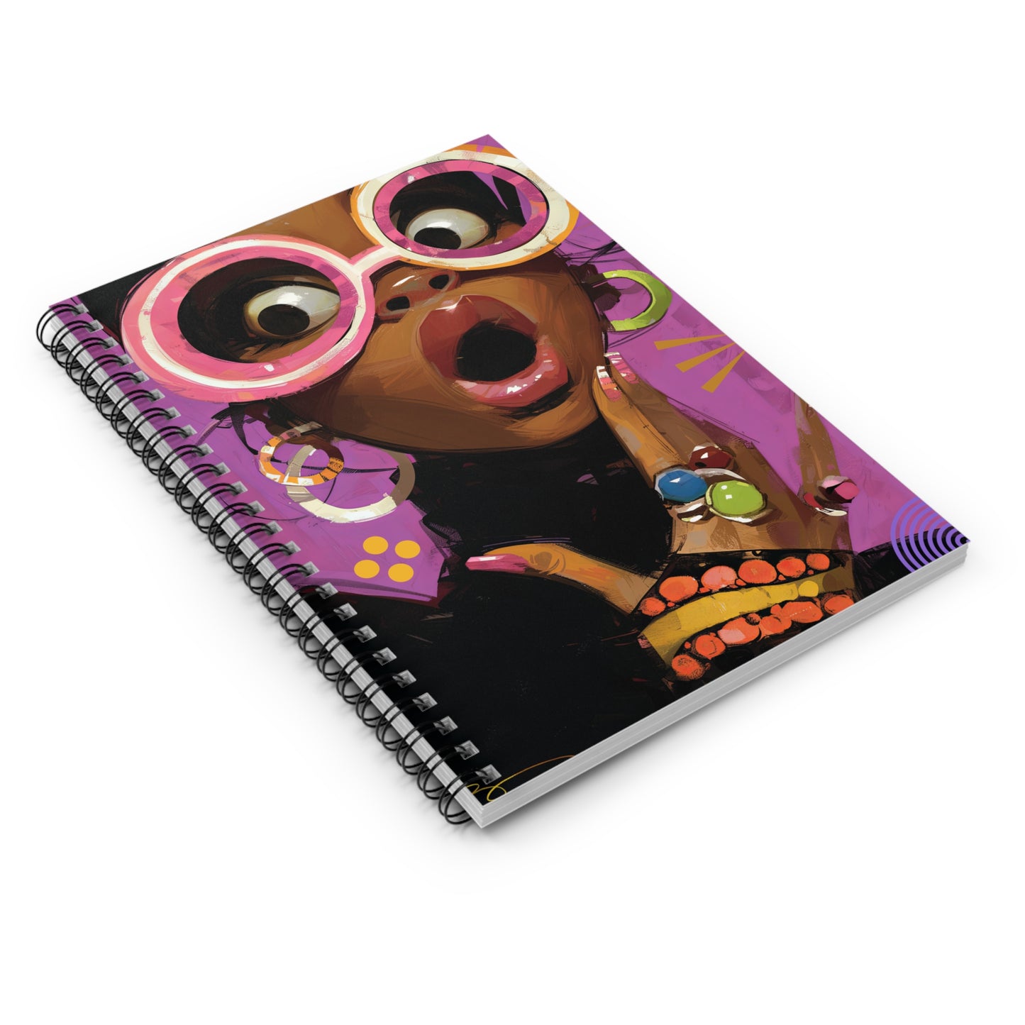 Bold & Brilliant Spiral Notebook - Ruled Line