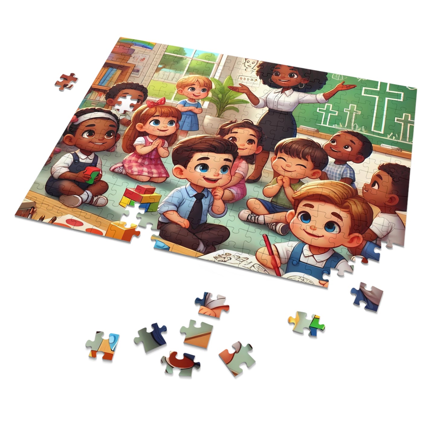 Faith in the Classroom: Teaching with Love and Joy Jigsaw Puzzle (110, 252-Piece)