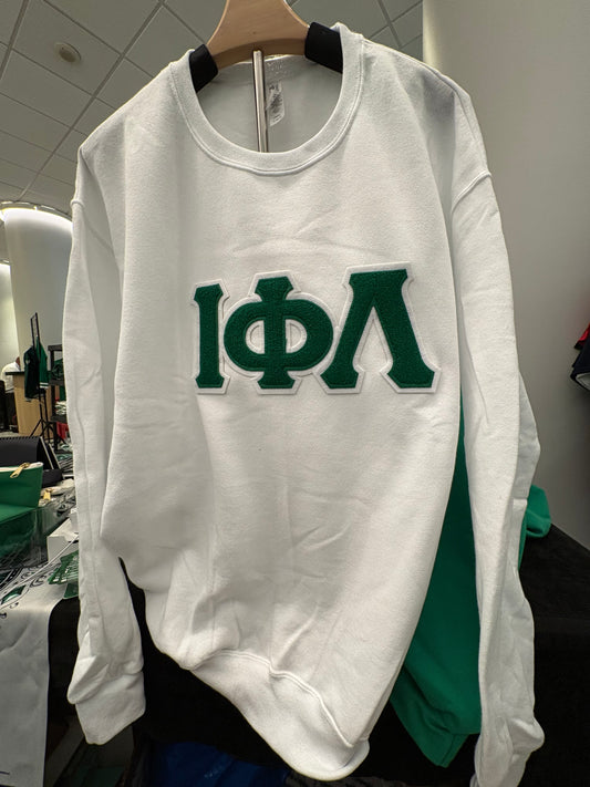 Classic Iota Phi Lambda Greek Letter Sweatshirt