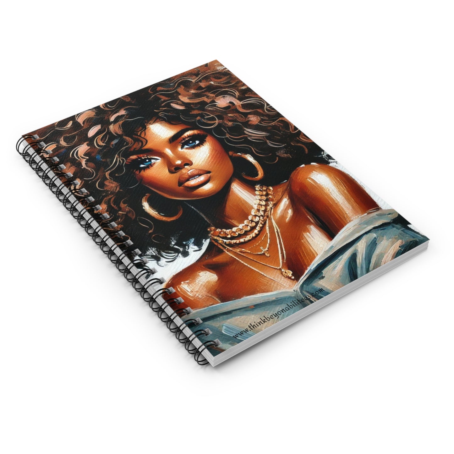 Fierce Elegance Spiral Notebook - Ruled Line