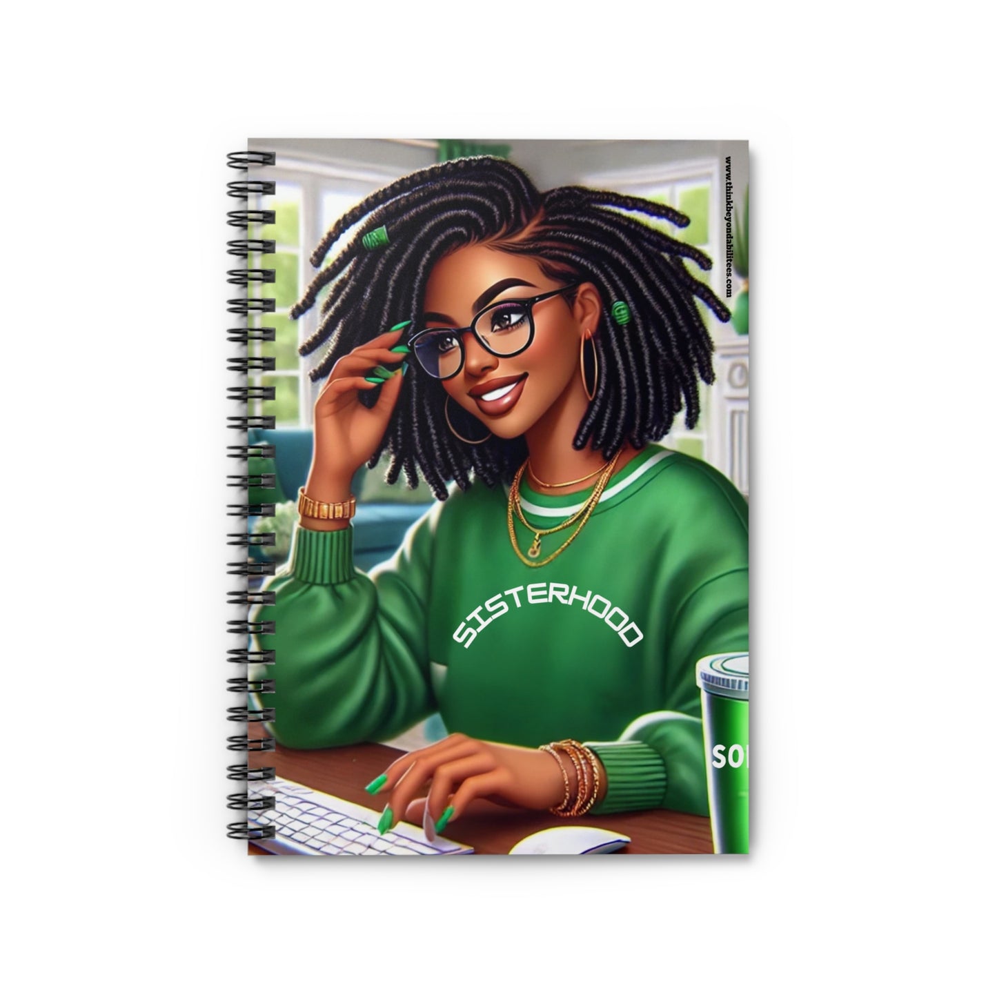 Sisterhood Spiral Notebook – For Women Who Slay & Plan