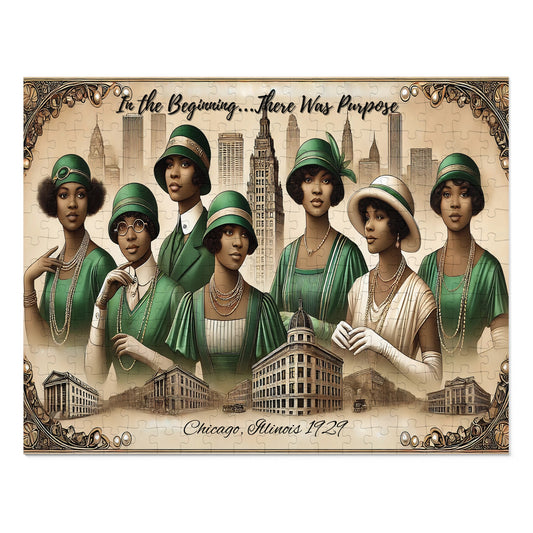 Legacy in Every Piece – Iota Phi Lambda Jigsaw Puzzle with Tin