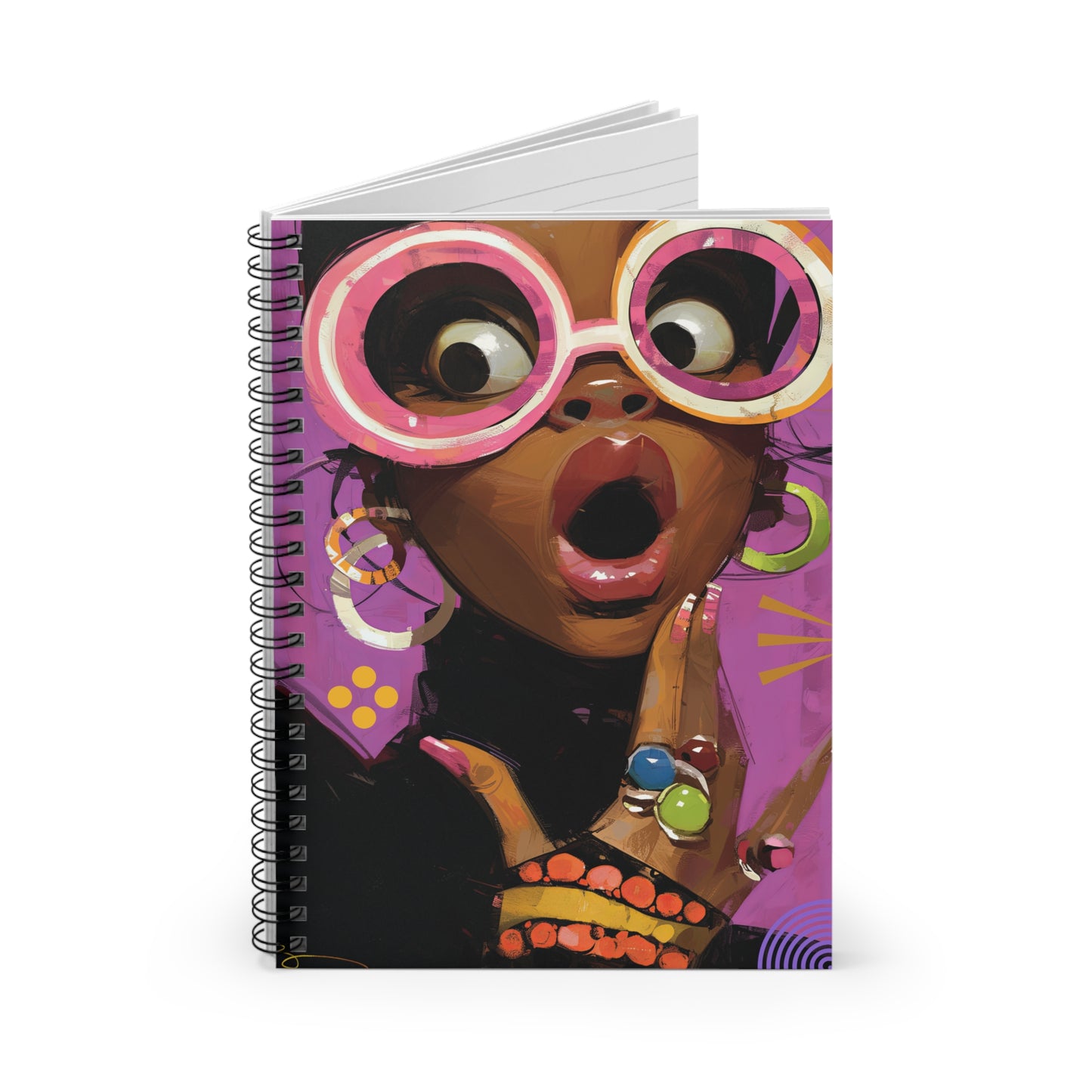 Bold & Brilliant Spiral Notebook - Ruled Line