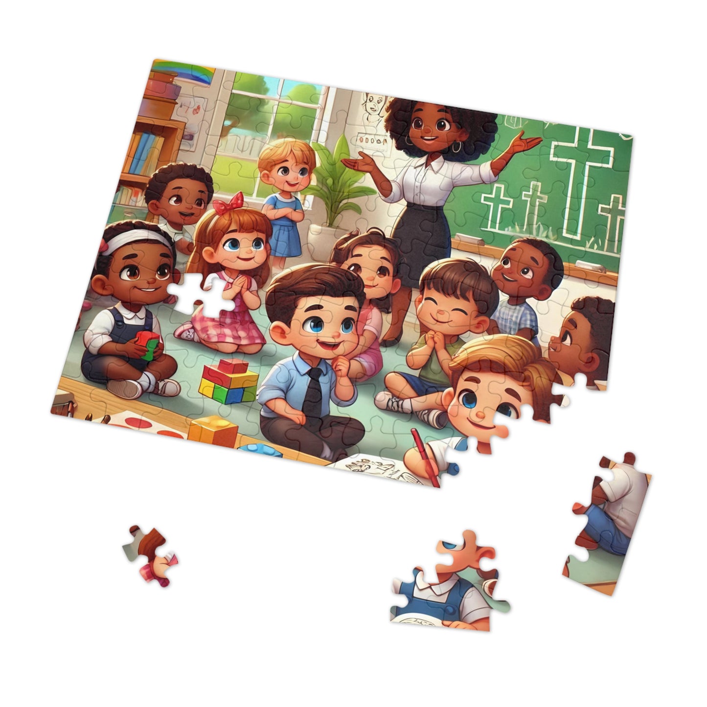 Faith in the Classroom: Teaching with Love and Joy Jigsaw Puzzle (110, 252-Piece)