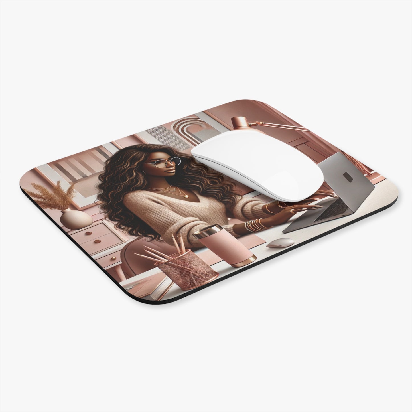 Boss Lady Business Mouse Pad (Rectangle)