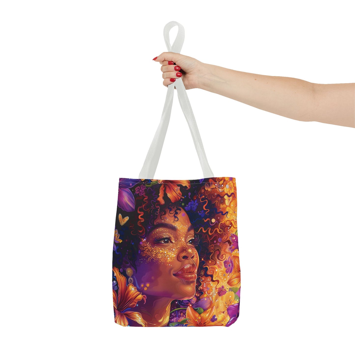 Radiant Bloom Tote Bag (AOP)