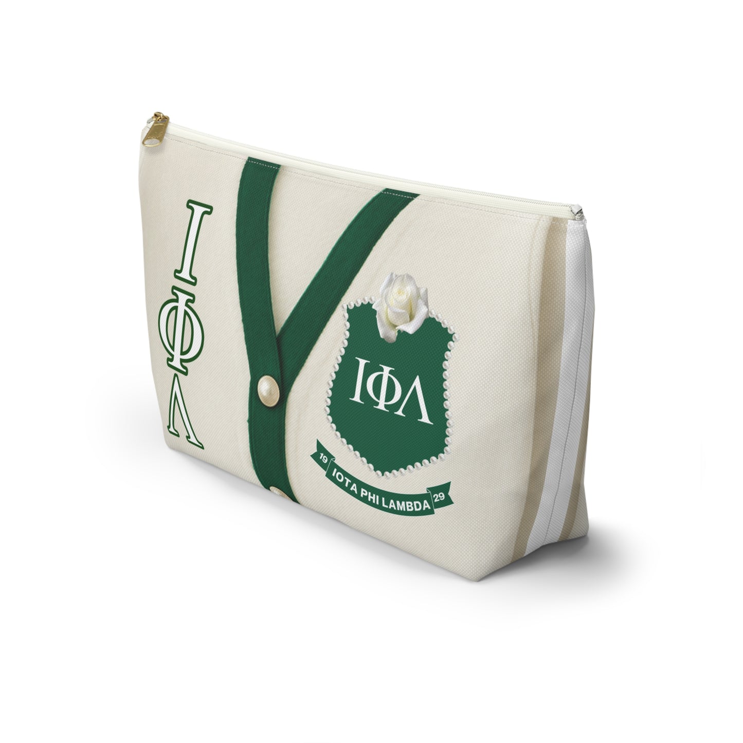 Iota Phi Lambda Sorority Accessory Pouch w T-bottom