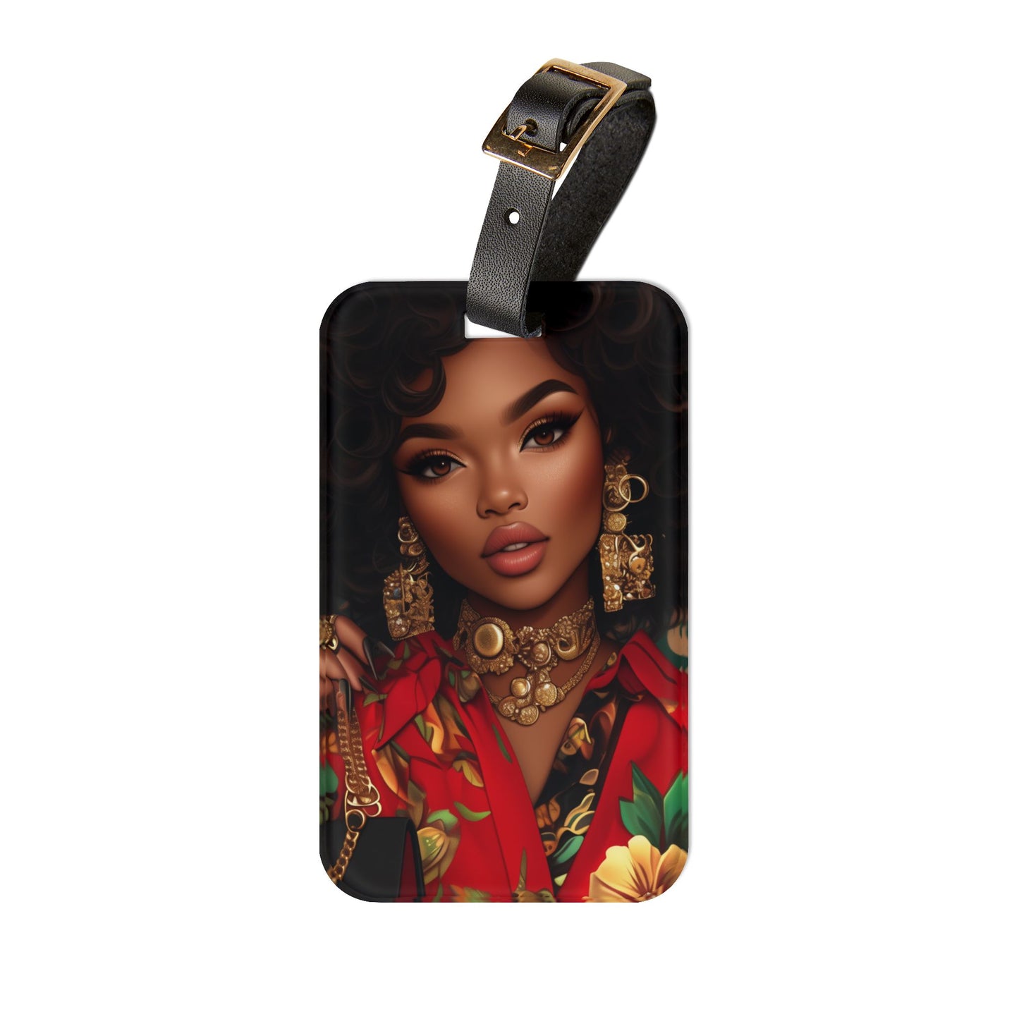 Opulent Allure Luggage Tag