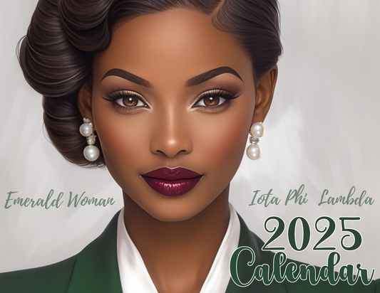 Emerald Woman 2025 Calendar