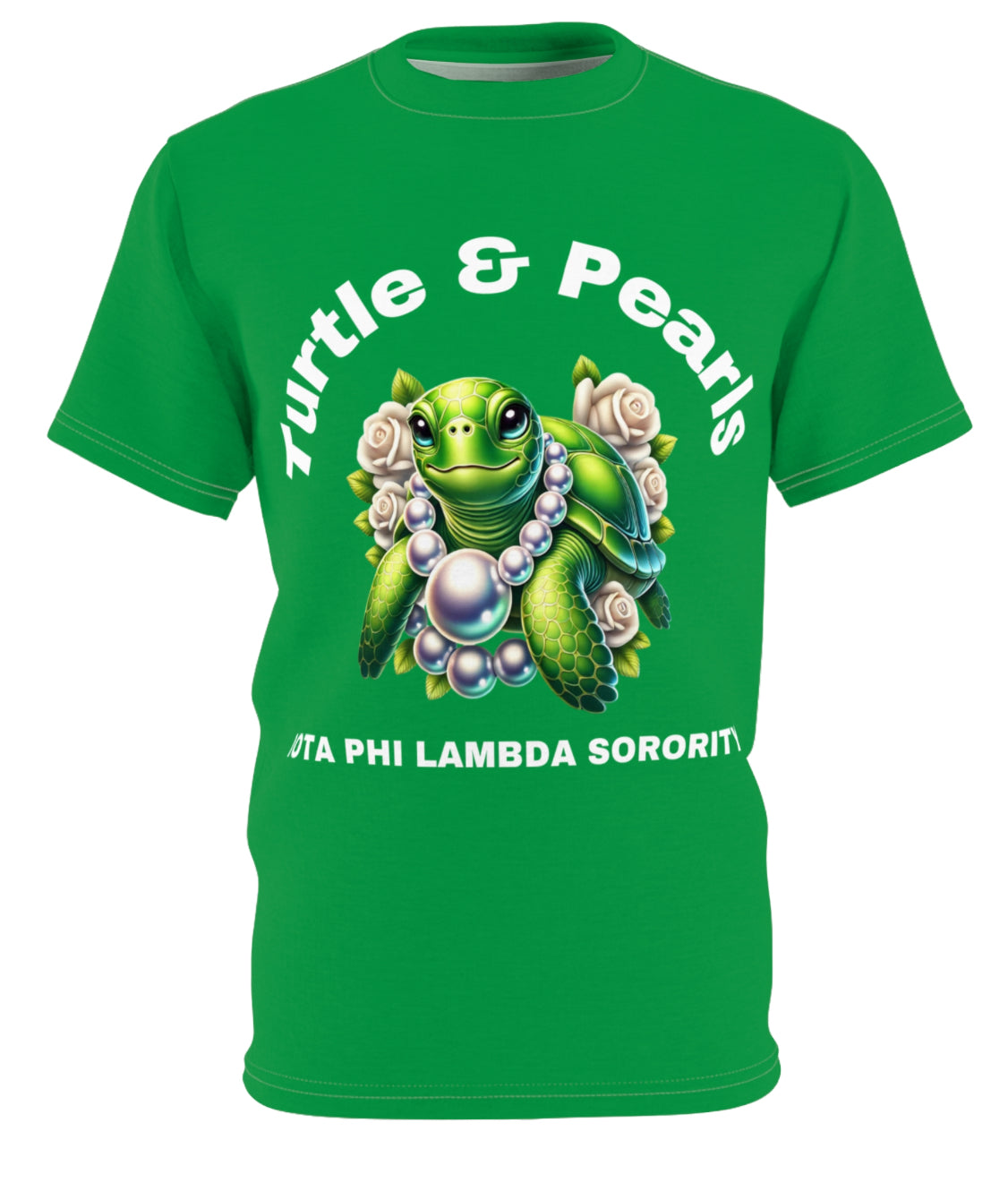 Turtle & Pearls T-Shirt for Iota Phi Lambda Sisters