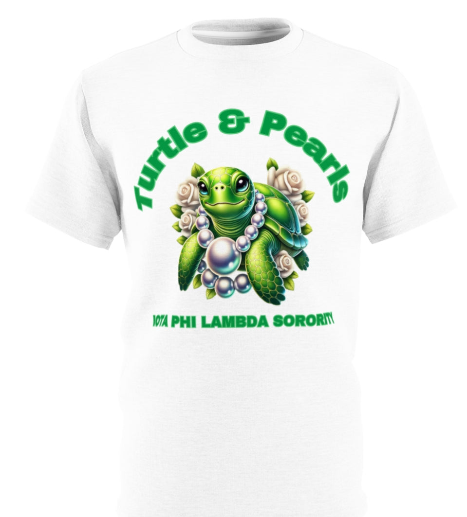 Turtle & Pearls T-Shirt for Iota Phi Lambda Sisters